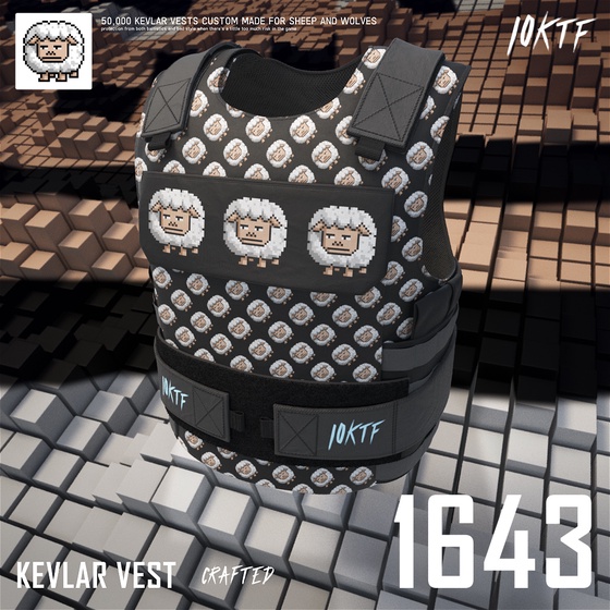 Wolf Kevlar Vest #1643