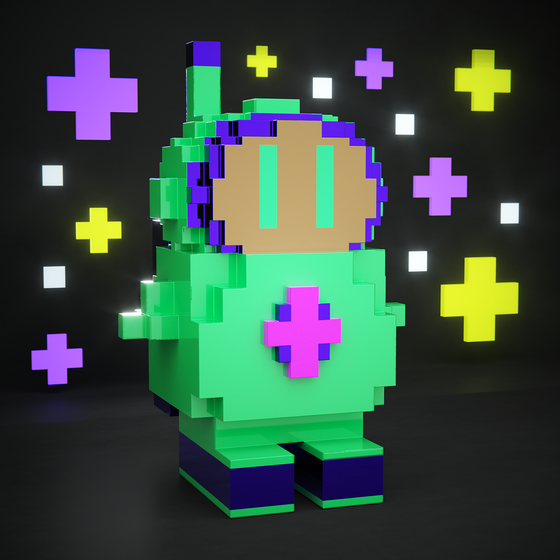 3D Moonie Punk #173