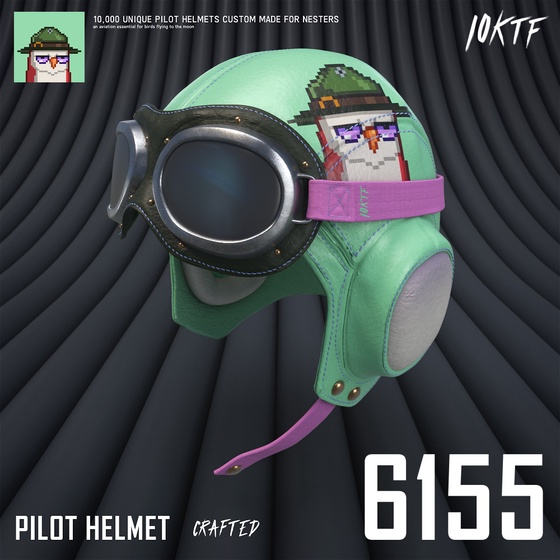 Moonbird Pilot Helmet #6155