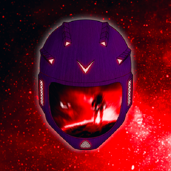 Vengeance Neon Red Mask