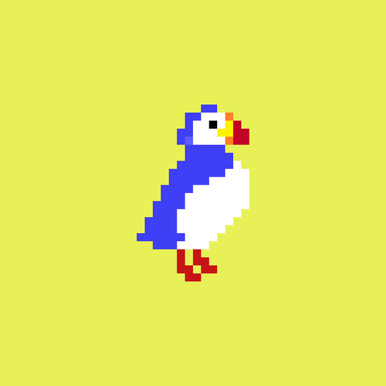 Pixel Puffin #19