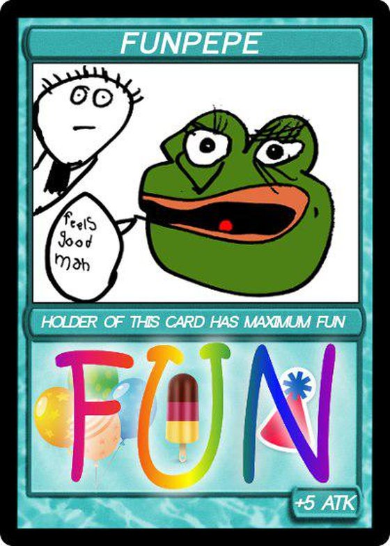 FUNPEPE series 8 | RarePepe 2016 | Only 386 issued