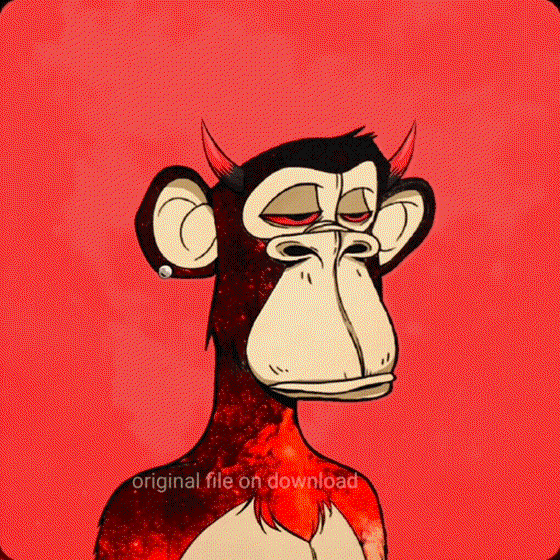 Fire Bored Ape