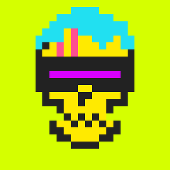 Cyber CryptoSkull #2935