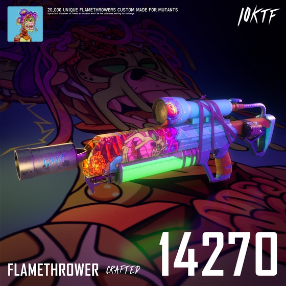 Mutant Flamethrower #14270