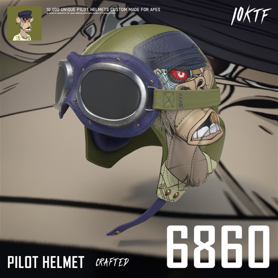 Ape Pilot Helmet #6860