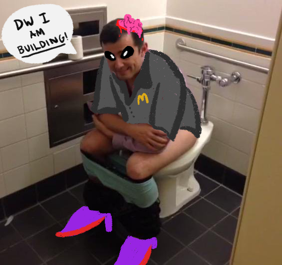 Toilet Vees  #331