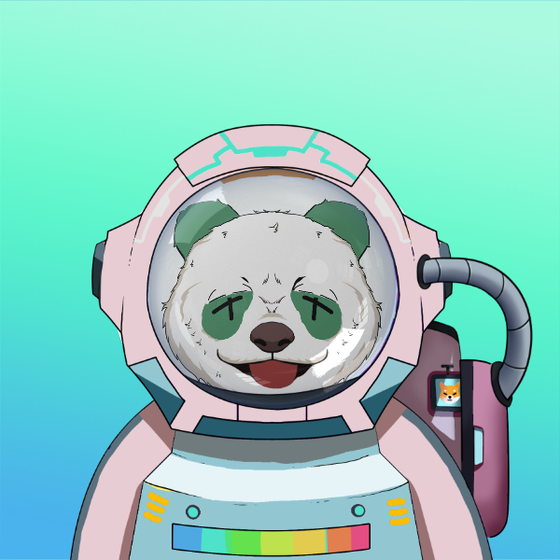 Panda Astronaut Club #491