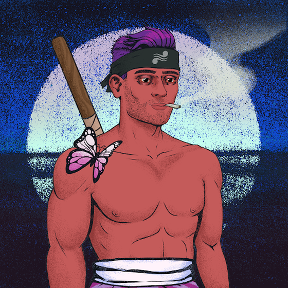 Tie Dye Ninja #1488