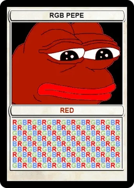 RGBPEPE | Rare Pepe | Series 3 | Card 43 - Contents Loading