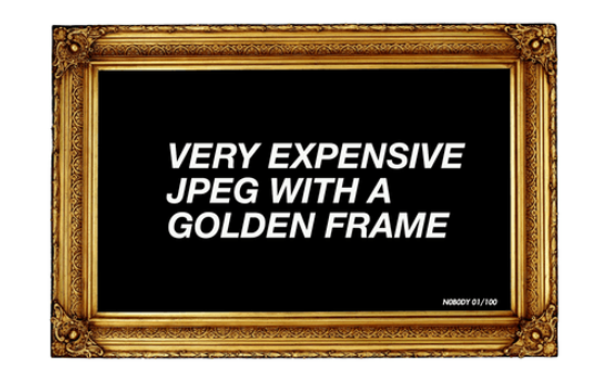 Very expensive JPEG with a golden frame #1