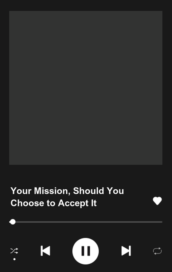 Your Mission, Should You Choose to Accept It