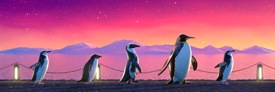 Five Penguins #1676