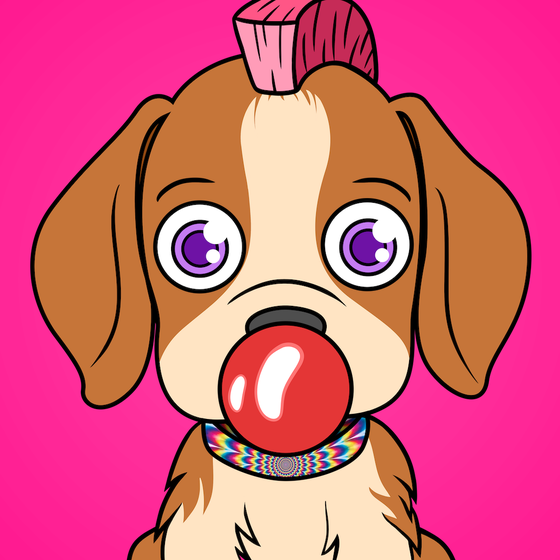 Bubblegum Puppy #5560