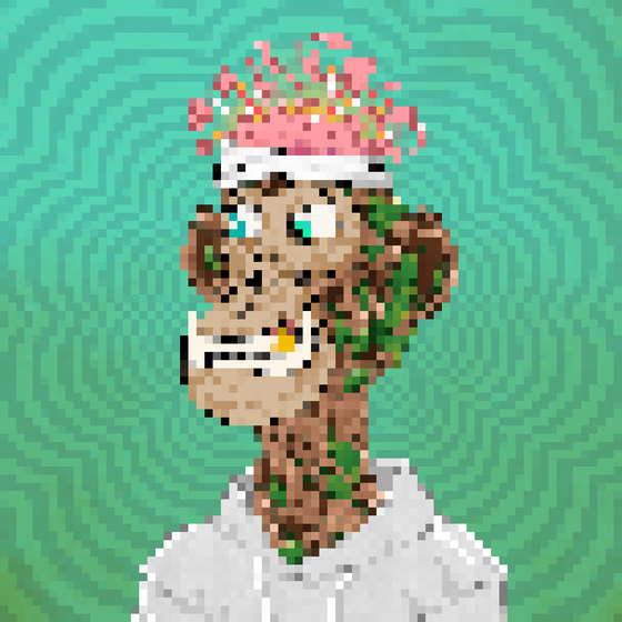 Trippin' Pixel Ape #2081