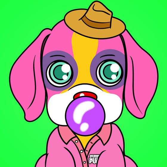 Bubblegum Puppy #6052