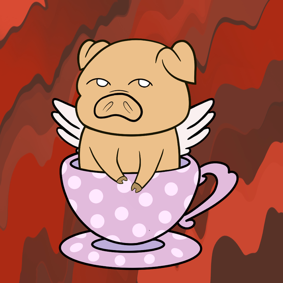 Lucky Teacup Piggy Club #1198