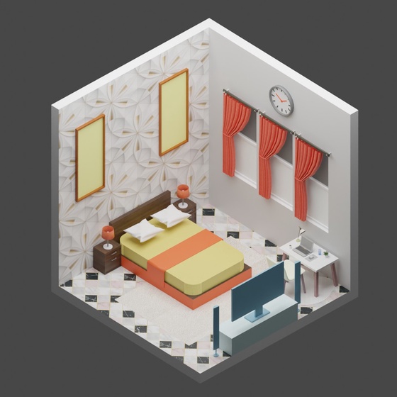 3D Room #3208