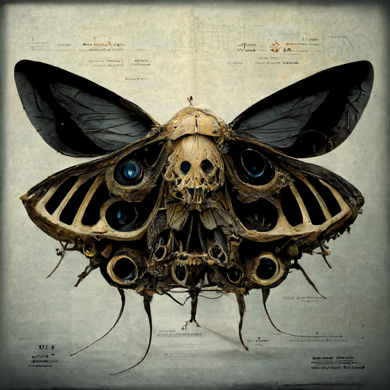 Anatomy of a Death-Head Moth