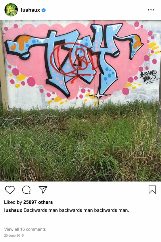 Lushsux #1993 - Graffiti