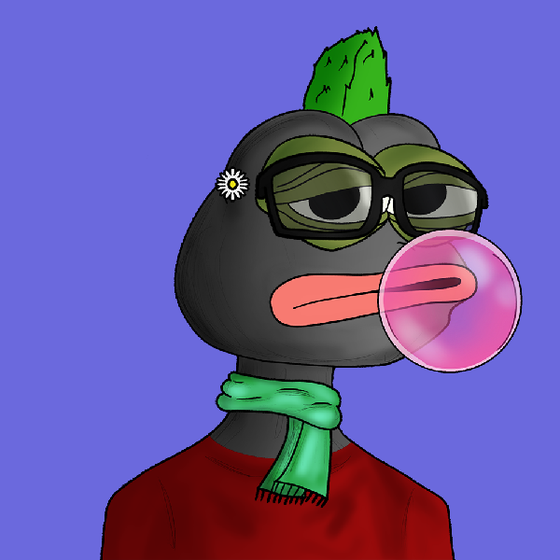 Super Rare Pepe #7163
