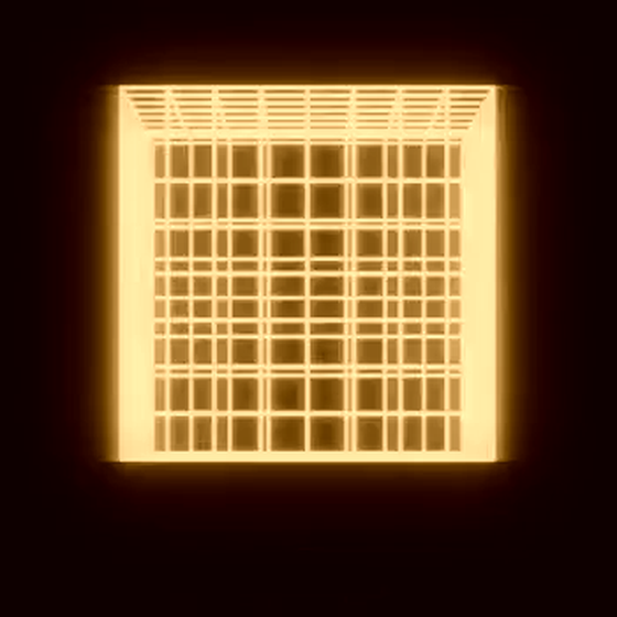 Cubes and Ball Grid gold