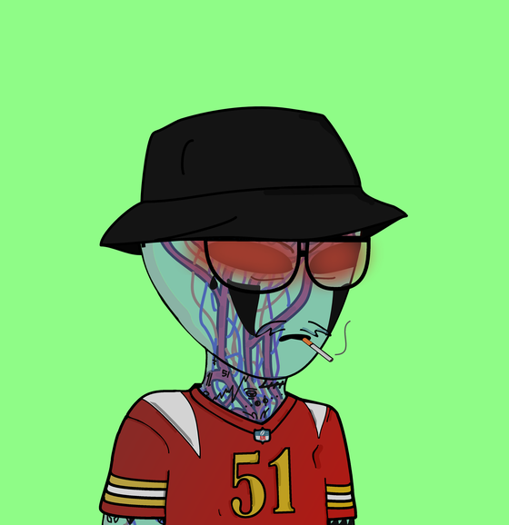 Alien Wear Club #557