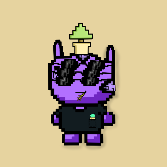 Pixel Alien Fren #76