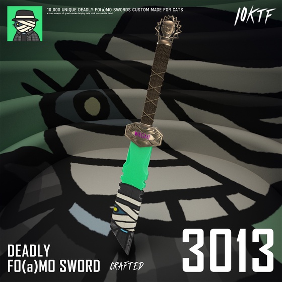 Cool Deadly FO(a)MO Sword #3013