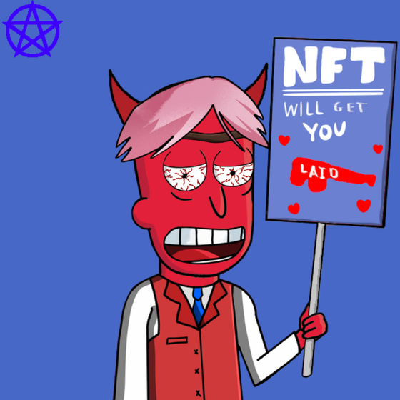 Satan Loves NFTees #2592