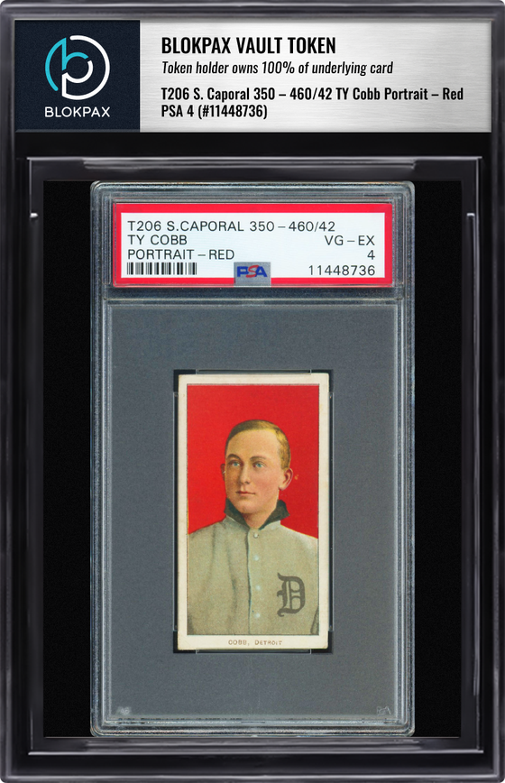 1909-11 Sweet Caporal Ty Cobb #T206 - PSA 4 (Cert: 11448736)