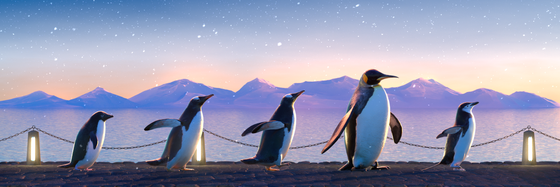 Five Penguins #2465