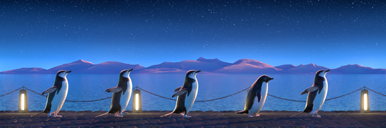 Five Penguins #899