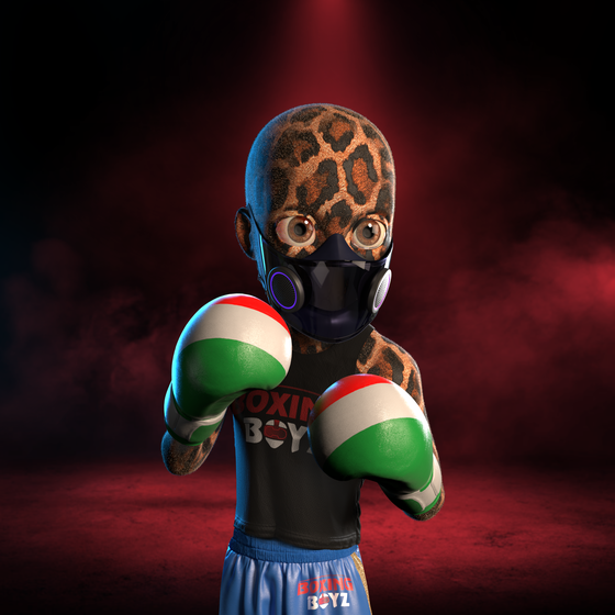 Boxing boy #3655