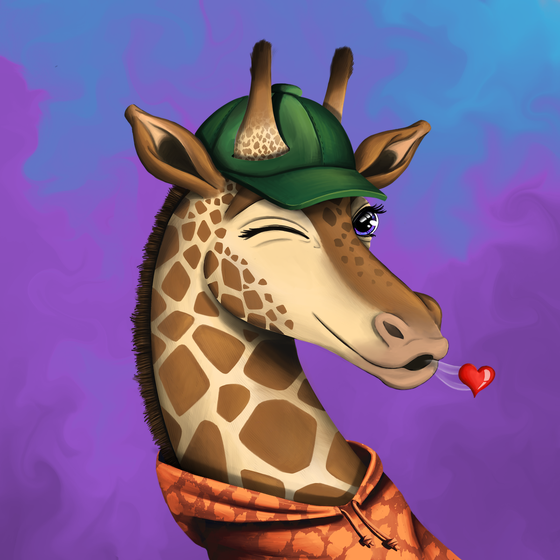 Grateful Giraffe #1497