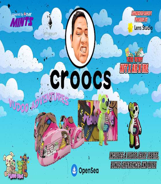 Croocs #1: Vudoo Gang AR x NFT x IRL