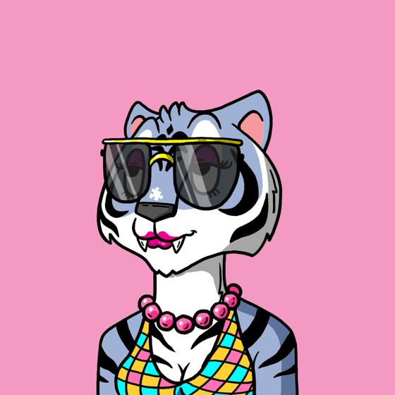 Grouchy Tigress Social Club #1400