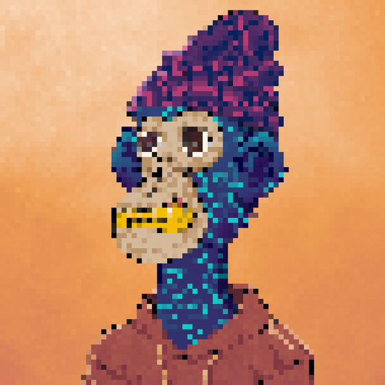 Trippin' Pixel Ape #2049