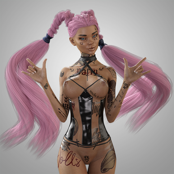 Nafty Dolls #1215