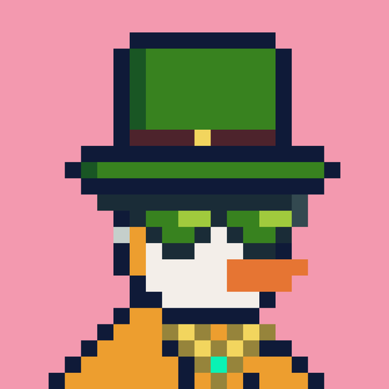 8bit Penguin Chad #546