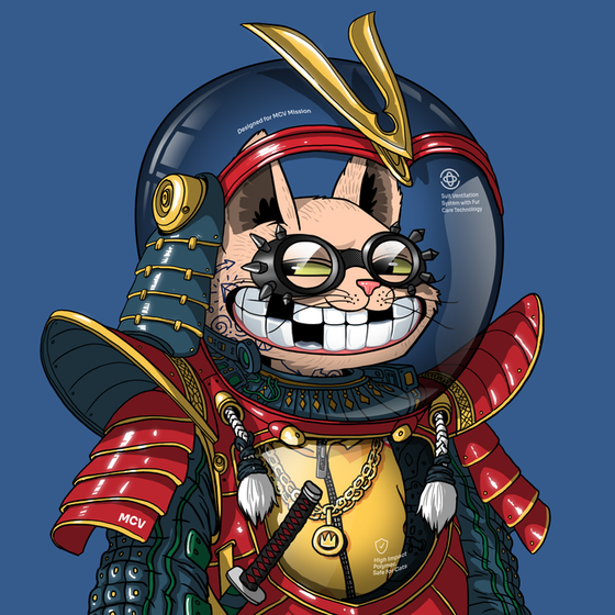 Mars Cat in Spacesuit #426