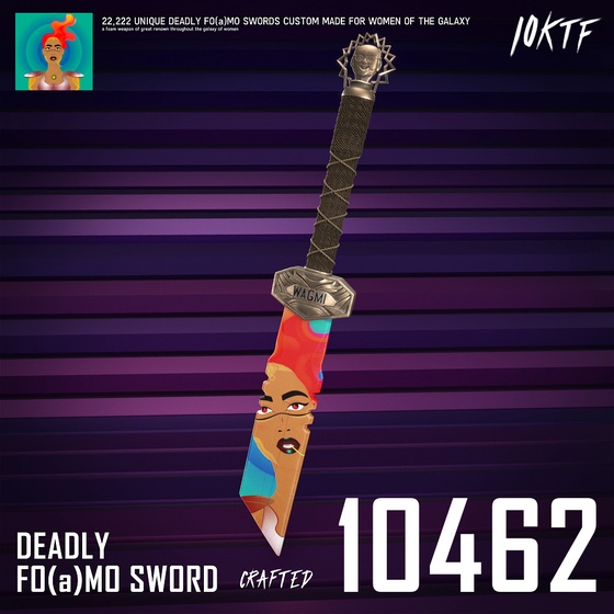 Galaxy Deadly FO(a)MO Sword #10462