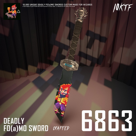 Wizard Deadly FO(a)MO Sword #6863