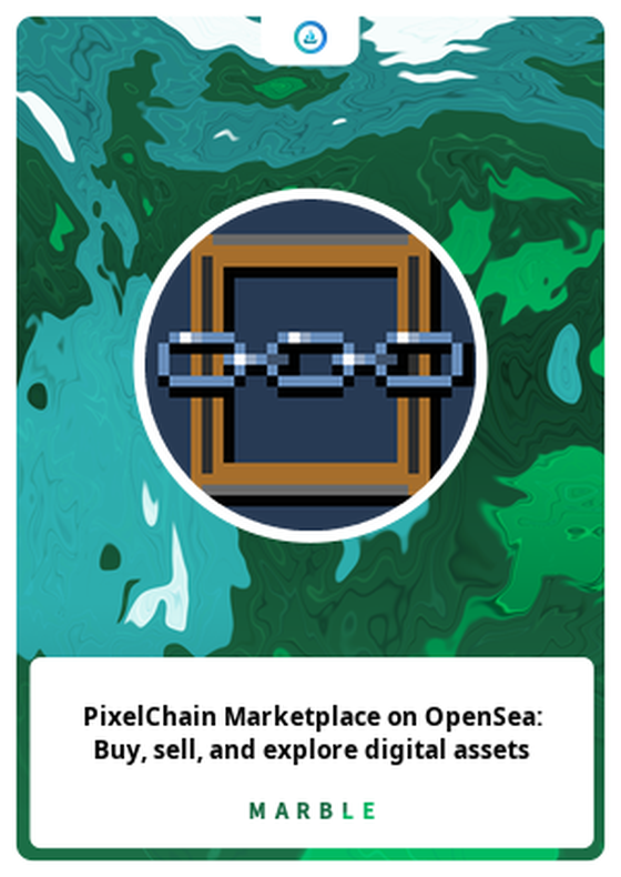 PixelChain Marketplace on OpenSea: Buy, sell, and explore digital assets