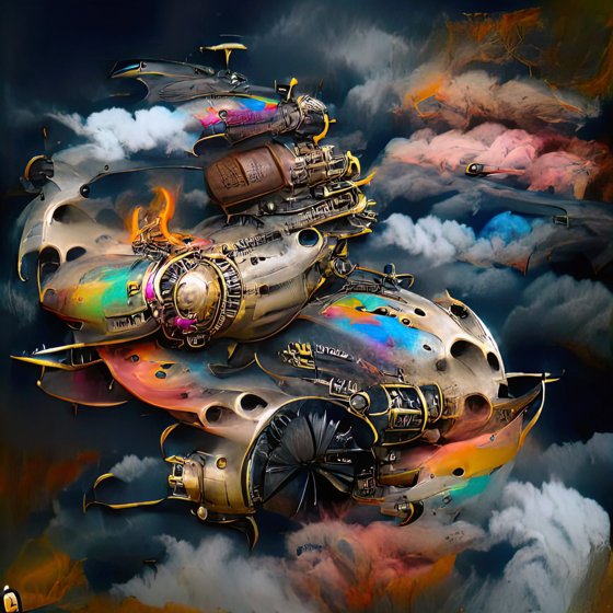 Outerspace Steampunk 48/501