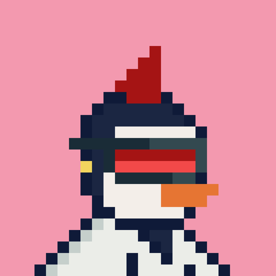 8bit Penguin Chad #344