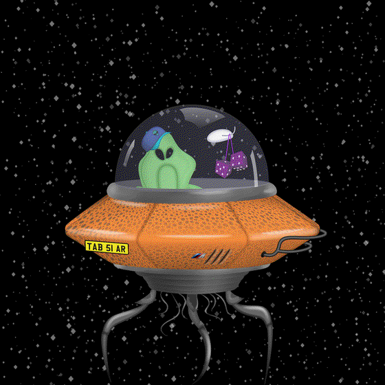 Alien UFO 3491