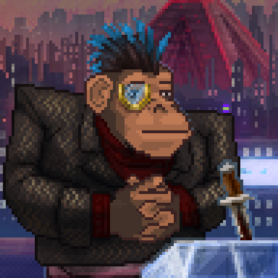 Cyberpunk Ape Executives #1351