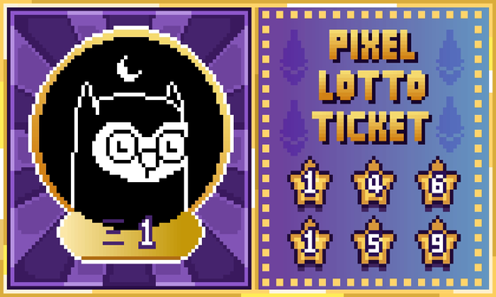 Pixel NFT Lotto #39