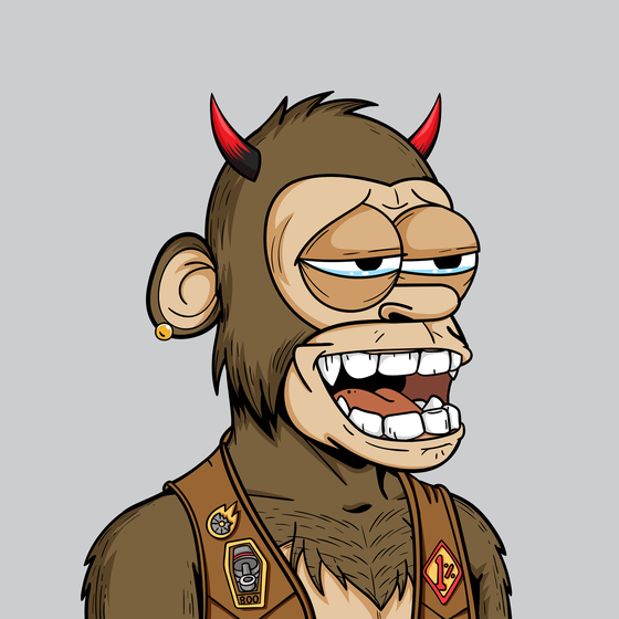 Simp Ape Yacht Club #564